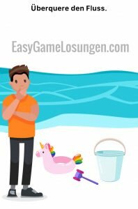 Überquere den Fluss Easy Game